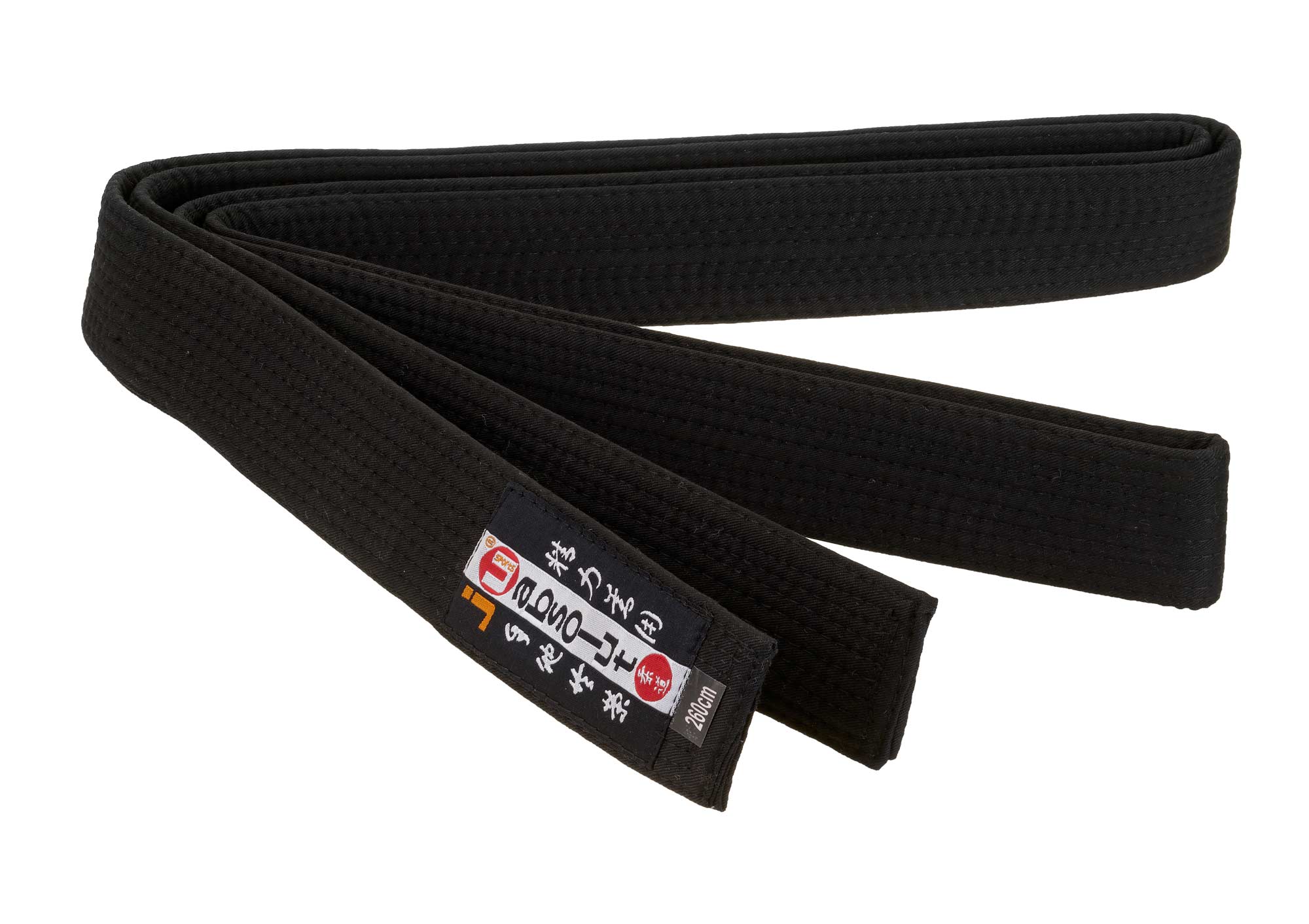 Ju-Sports Gürtel Absolut schwarz 4,5 cm