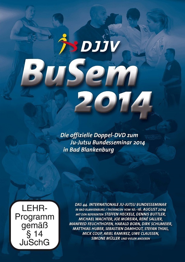 DVD Ju Jutsu Bundesseminar 2014 Doppel-DVD