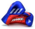adidas SPEED TILT 750pro Boxhandschuh, blau/rot/silber metallic, SPD750FG