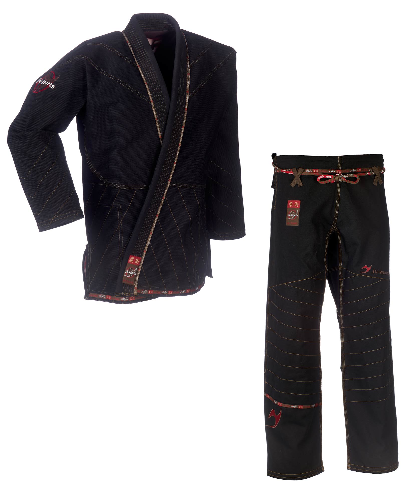 Ju-Sports BJJ Gi Mythos schwarz C19