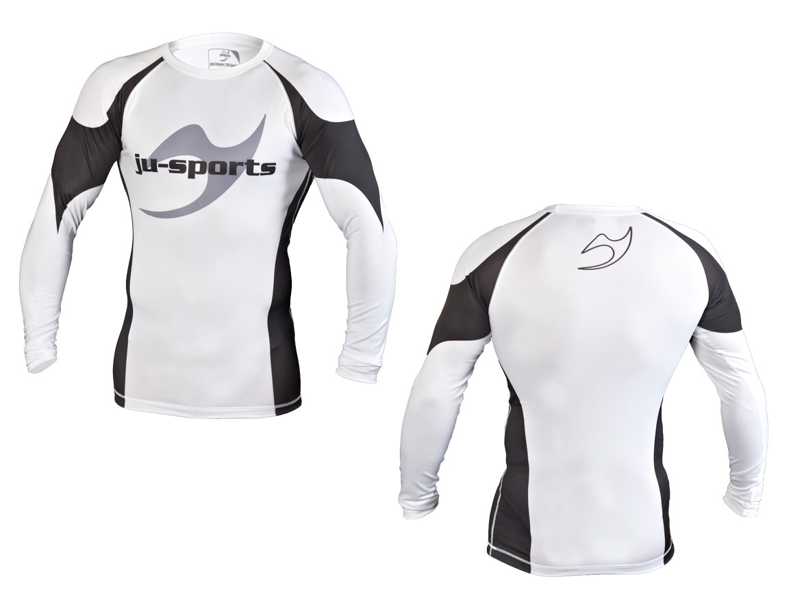 Rashguard Pro C13 langarm weiß