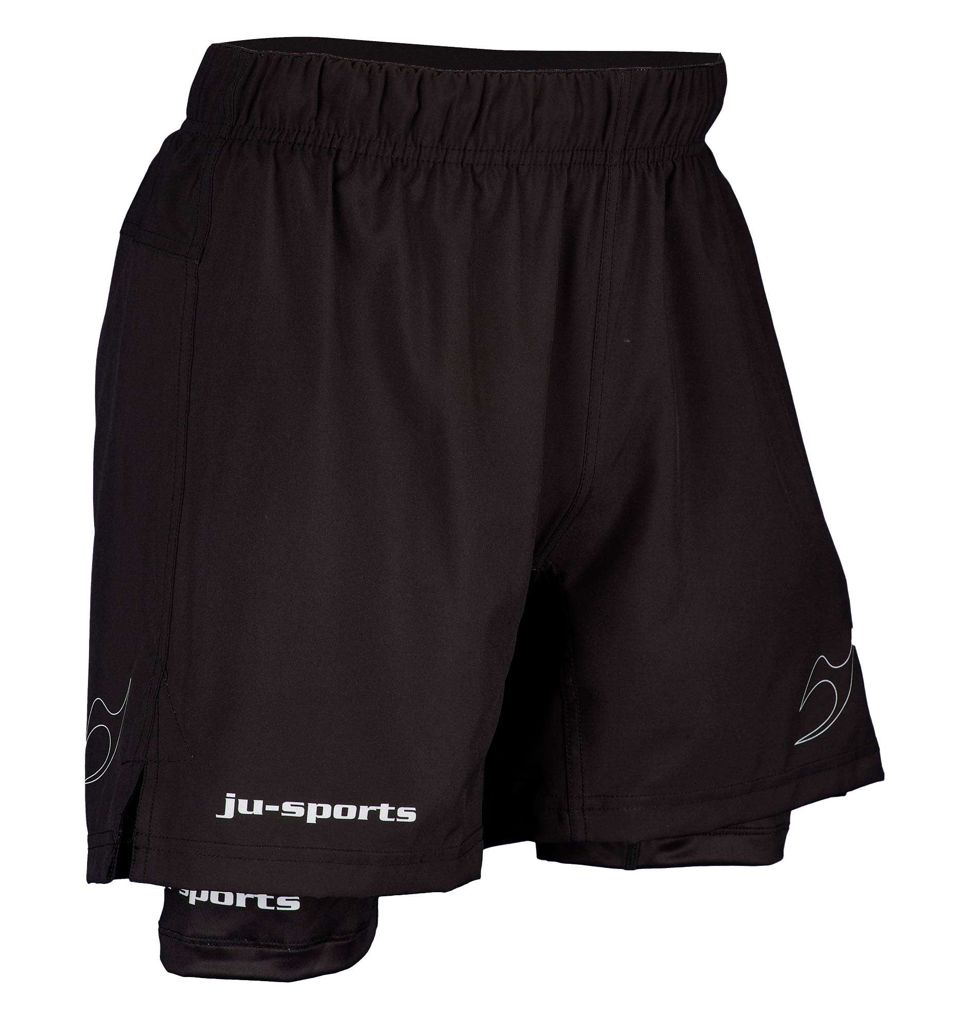 Grappling shorts flex double