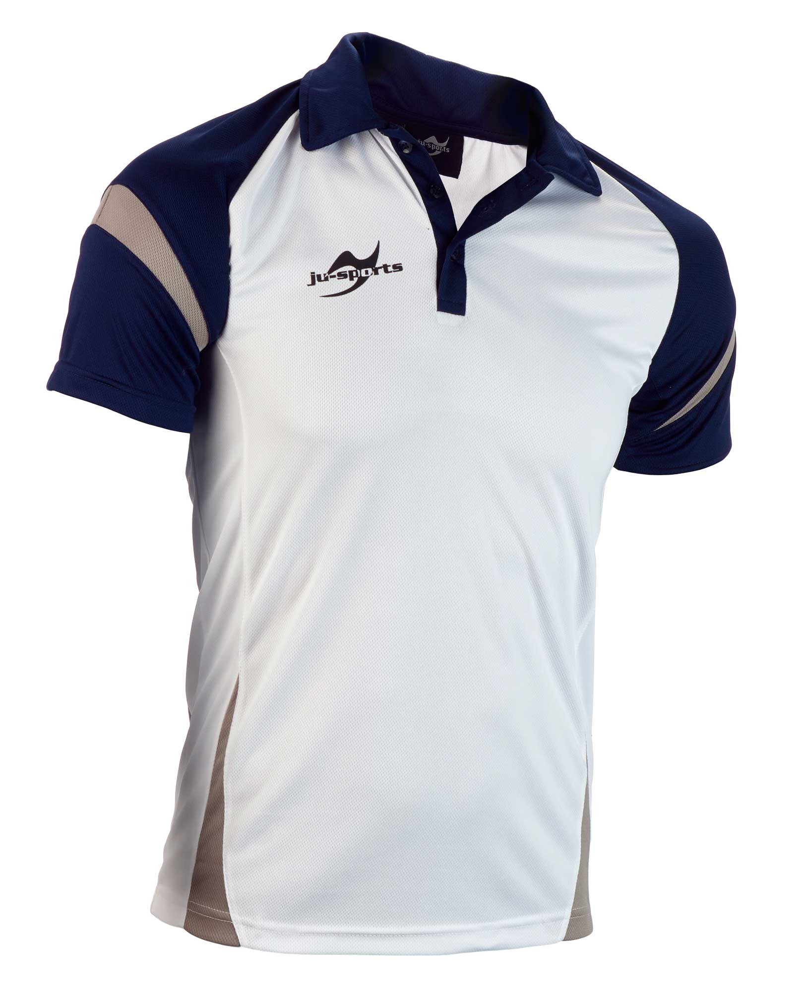 Teamwear Element C2 Polo weiß/navy blau
