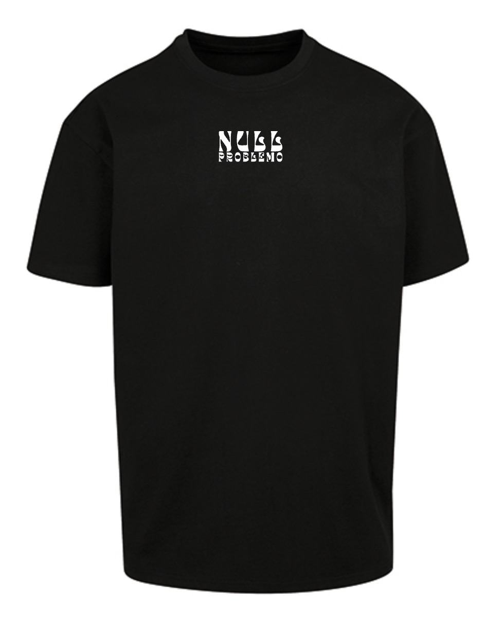 VfL Volkach Motivshirt Oversize "Null Problemo" schwarz