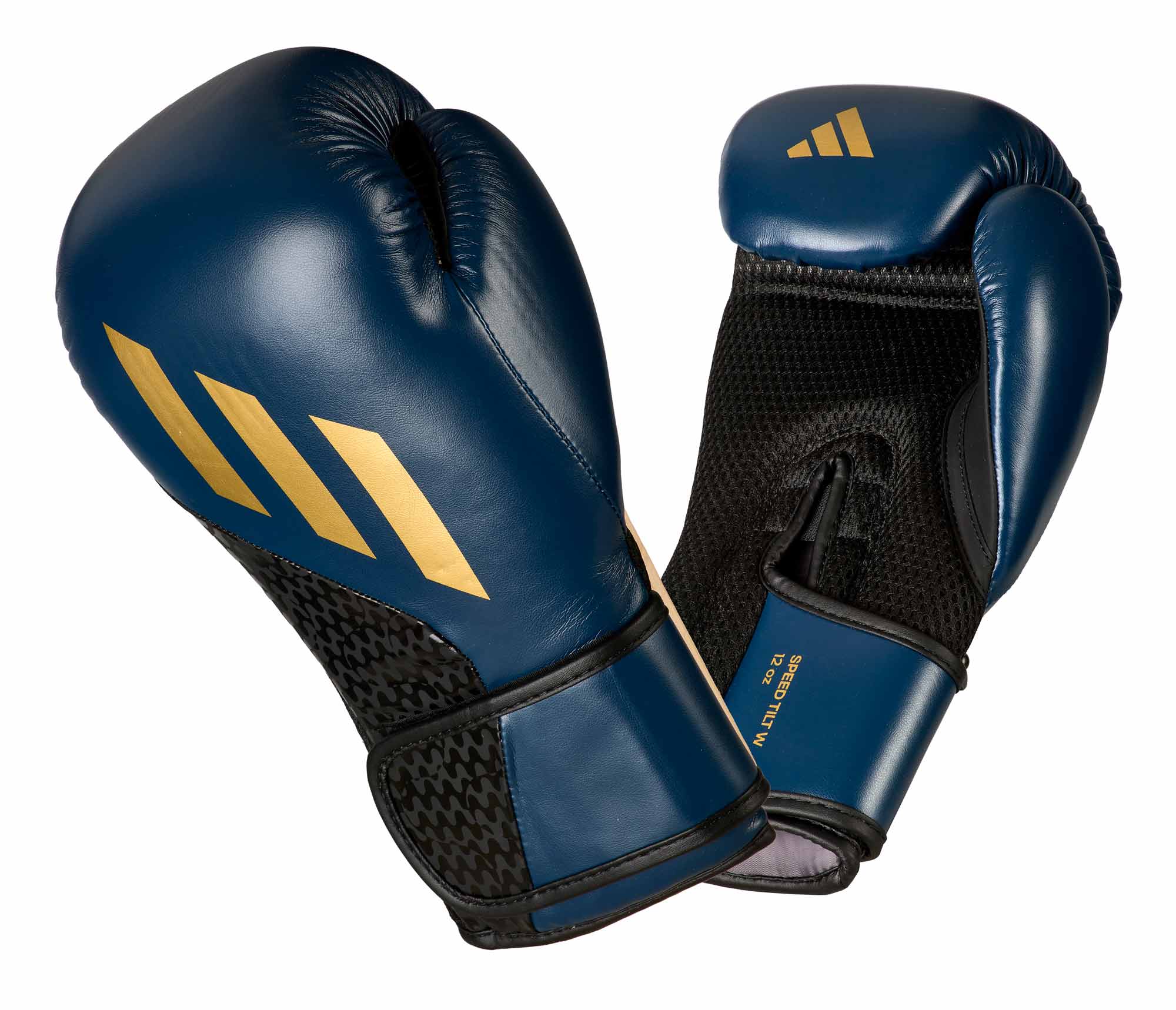 Boxhandschuhe, Boxhandschuh, Sport-Handschuhe, Blau, Gummiert
