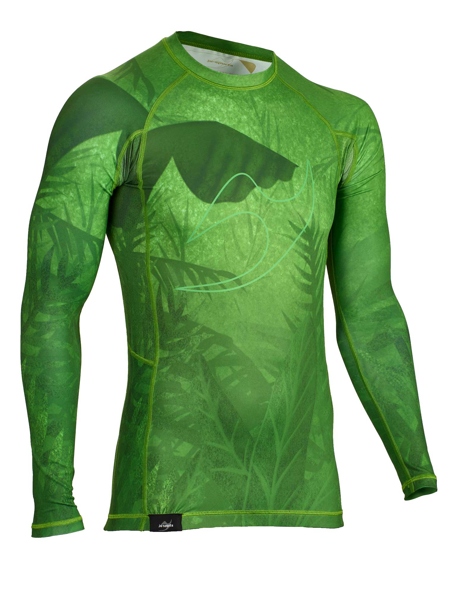Rashguard DV4 langarm green