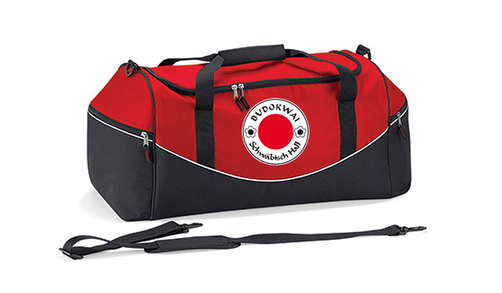 Team Tasche rot/schwarz, Budokwai Schwäbisch Hall e.V. Vereinsedition