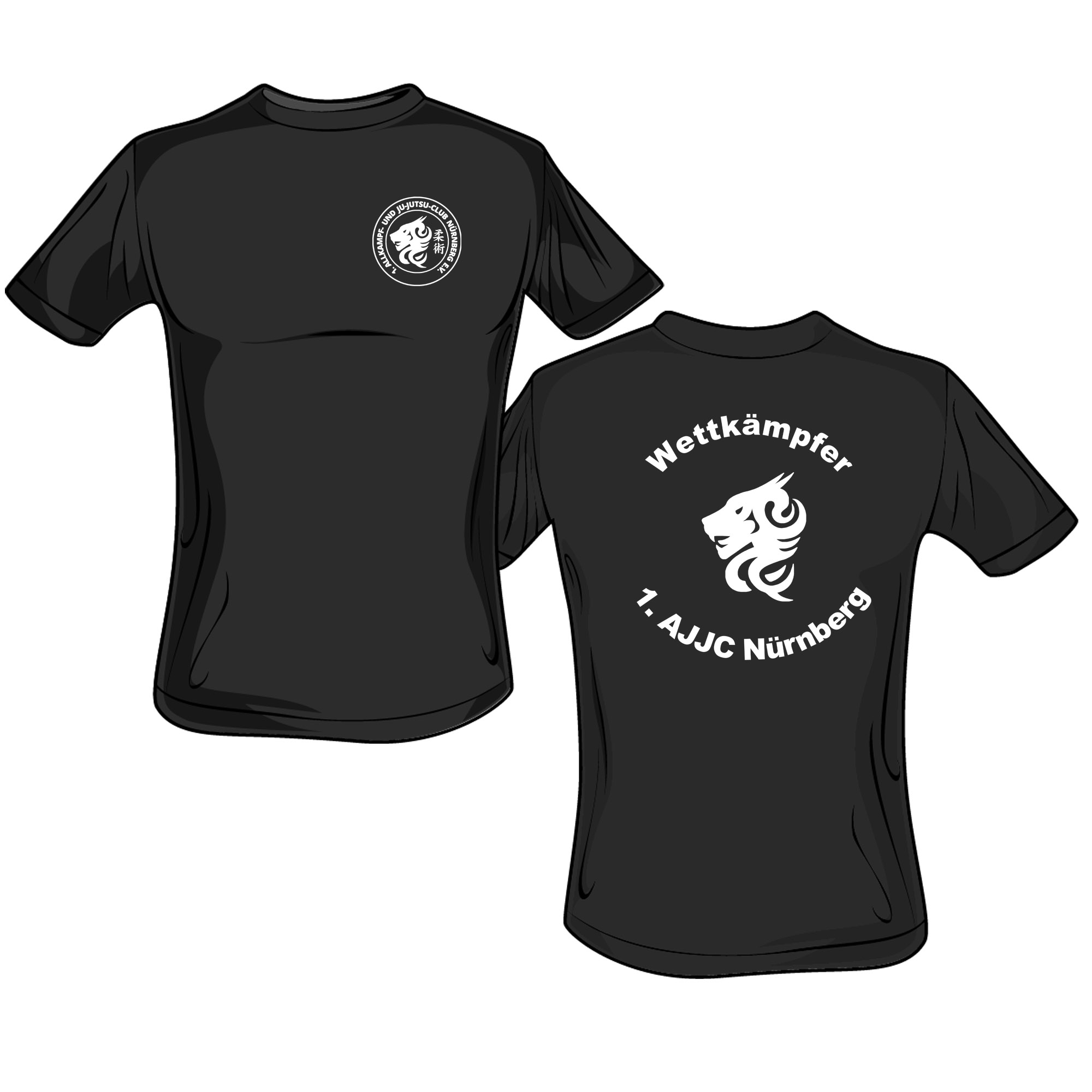 1. AJJC Nürnberg Wettkämpfer T-Shirt