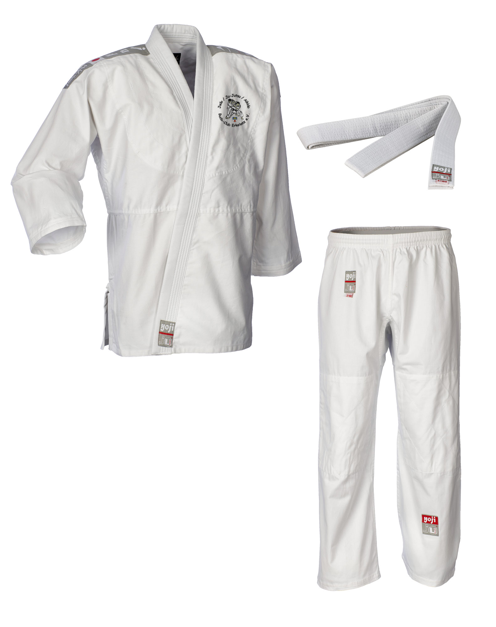 Judo-Gi, Judo-Anzug, Judo-Uniform, Weiß, Gürtel-Set, Judo gi, Judo-Anzug, weißer Gi, Kampfsport-Uniform, Gi für Judo