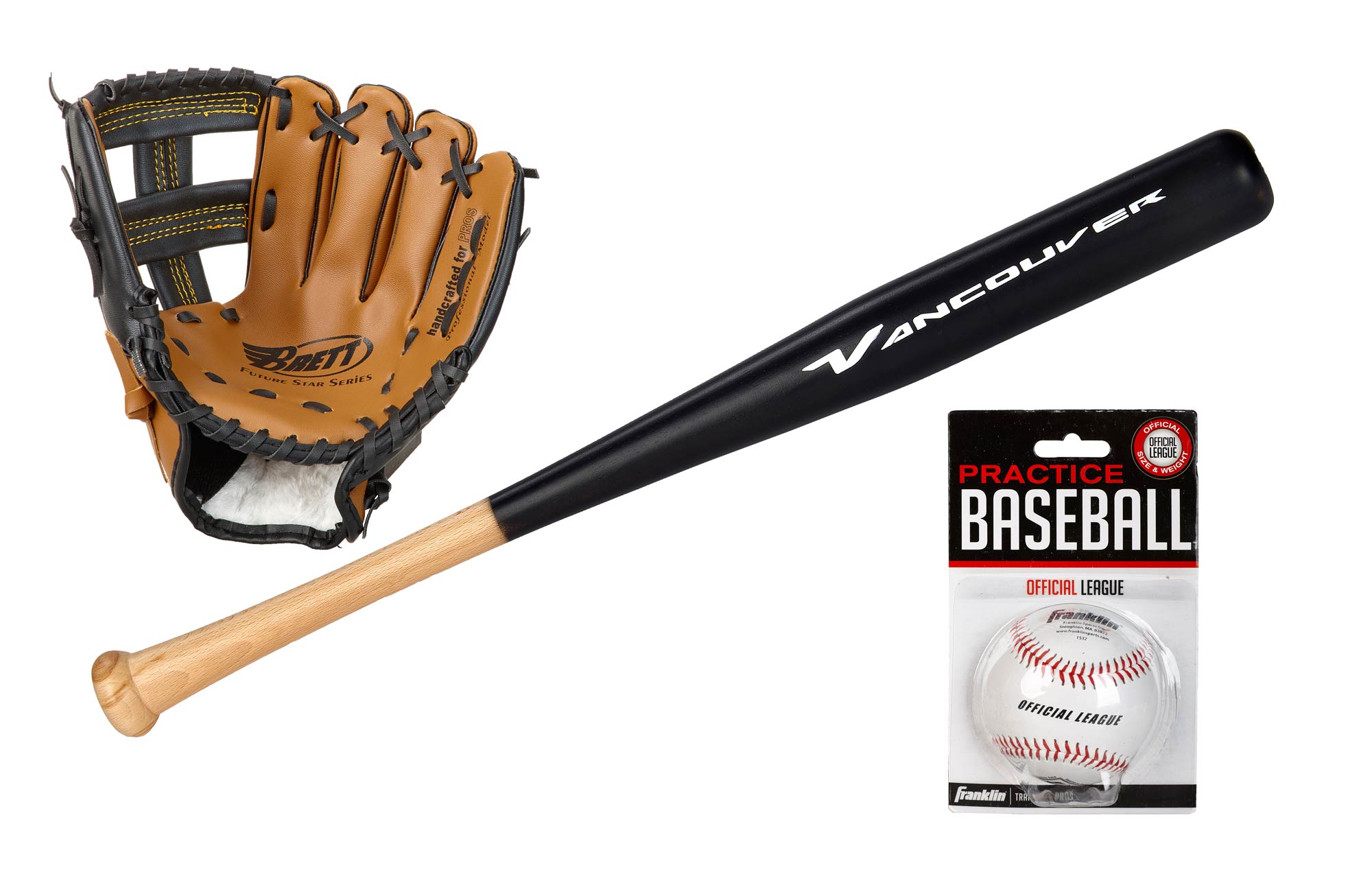 Baseball-Set für Rechtshänder
