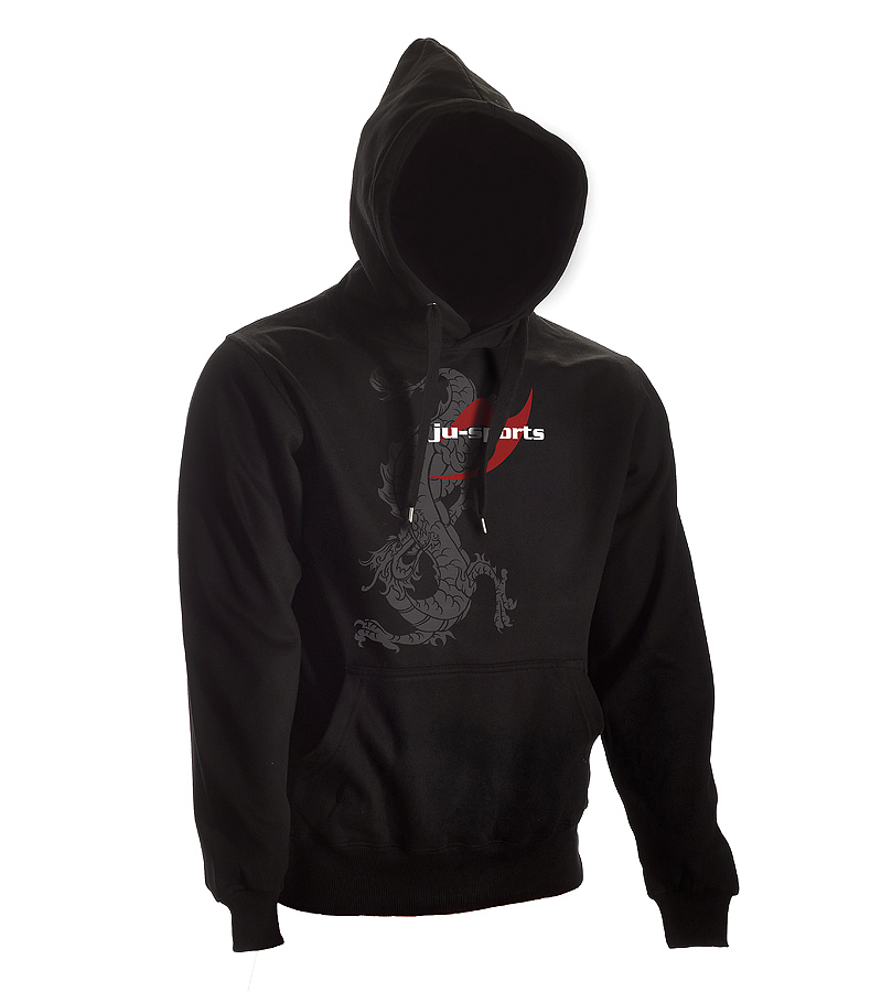 Dark-Line Hoody Ryuu schwarz