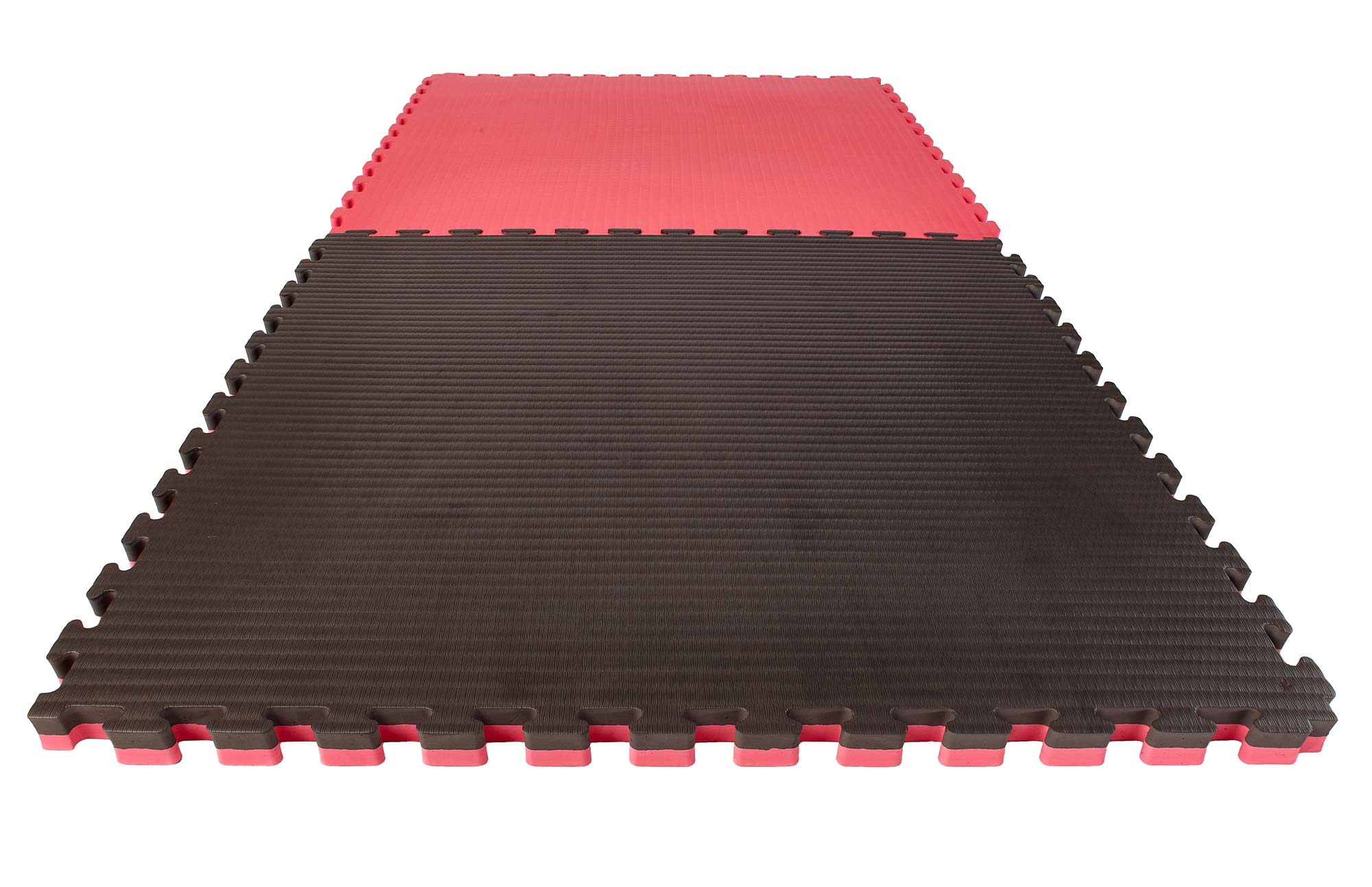 Puzzlematte Econo Tatami 4 cm schwarz/rot Wendematte