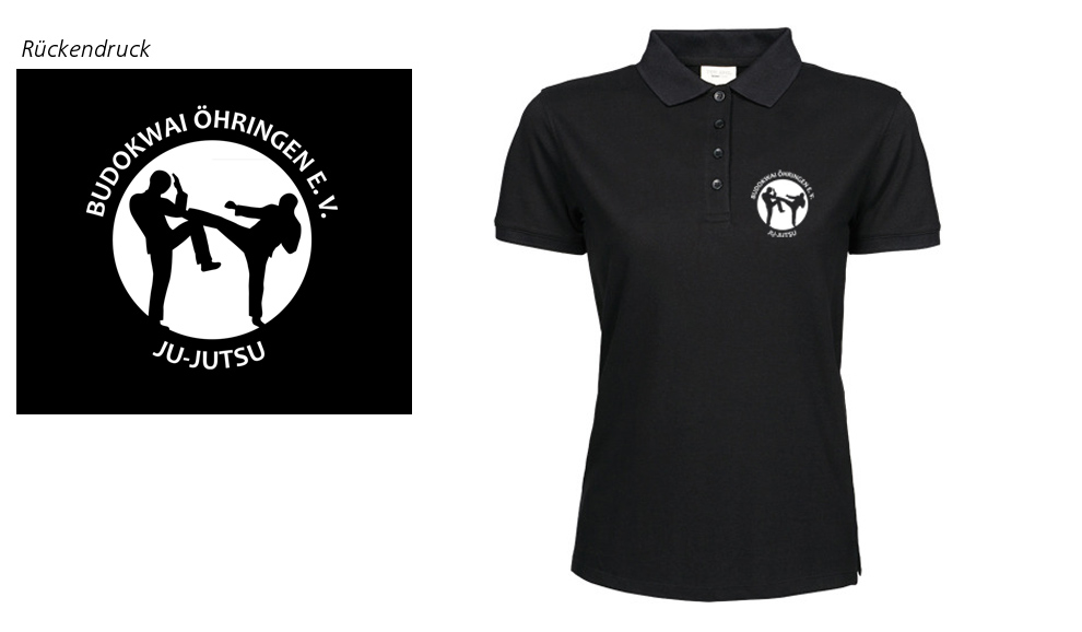 Ladies Heavy Polo Piqué Budokwai Öhringen Vereinsedition