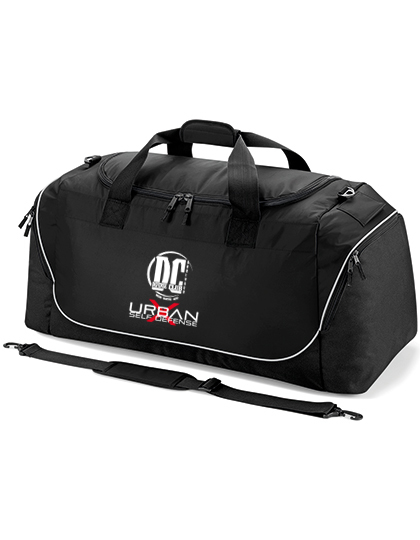 Jumbo Tasche schwarz - Defense Club - Urban X rot