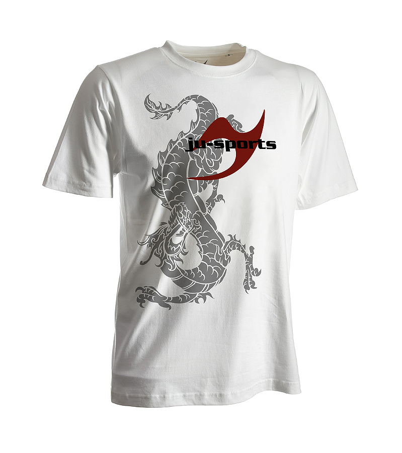 Dark-Line T-Shirt Ryuu weiß