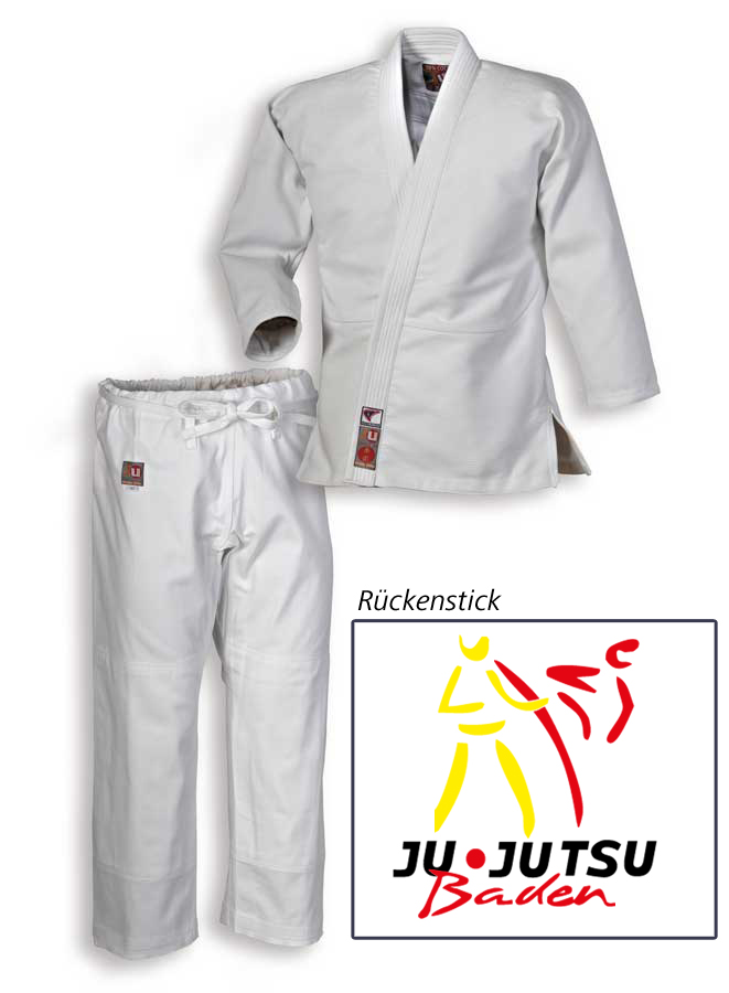 Ju-Jutsu Anzug "Pearl Pure" weiß JJ-Baden