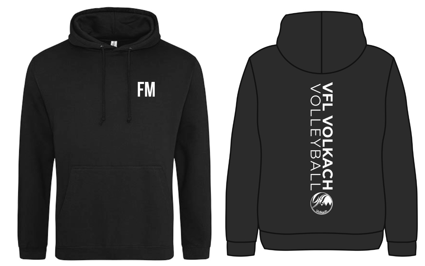VfL Volkach Team Hoody schwarz