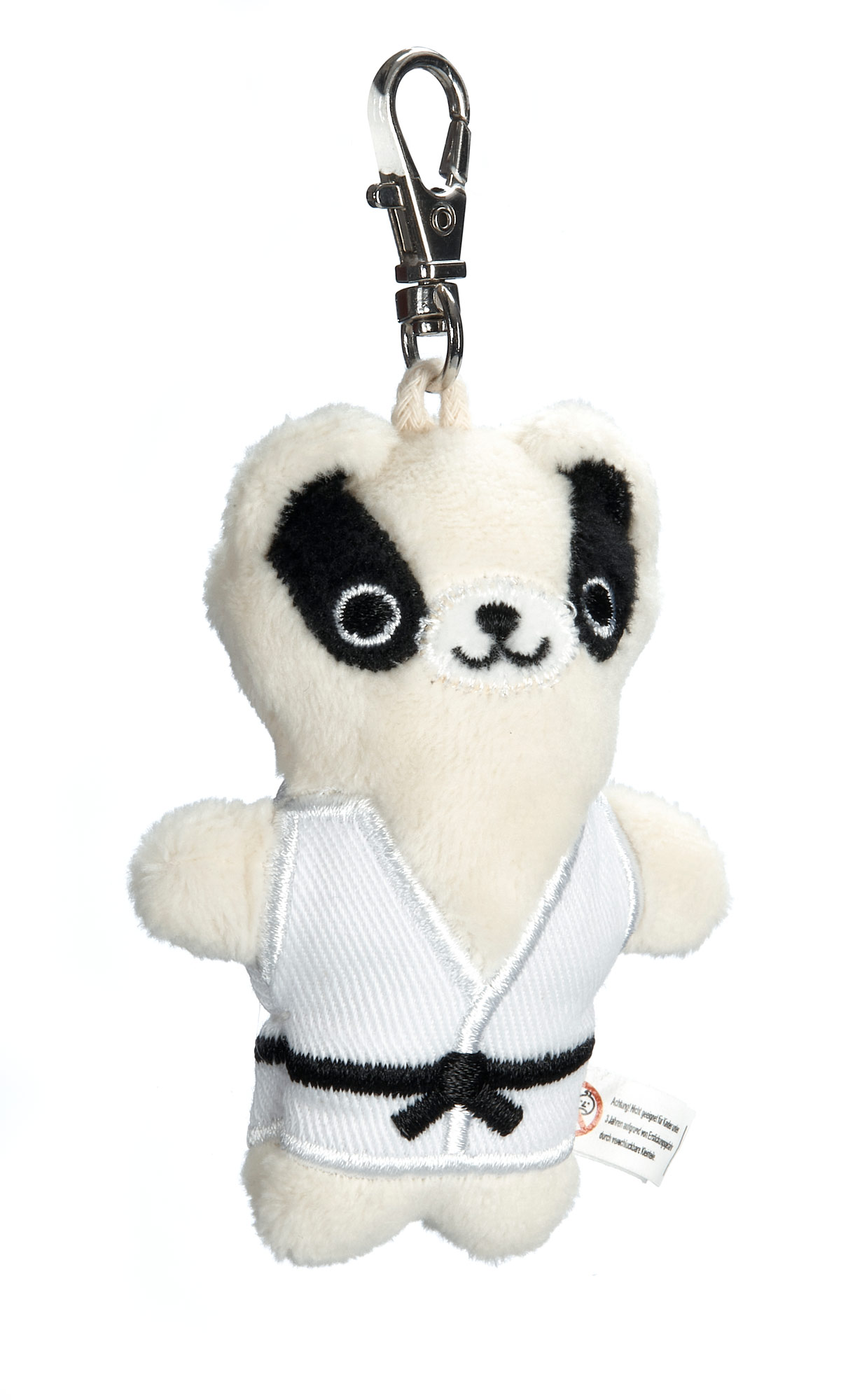 Plüschtier (flach) Schlüsselanhänger, ca. 7 cm