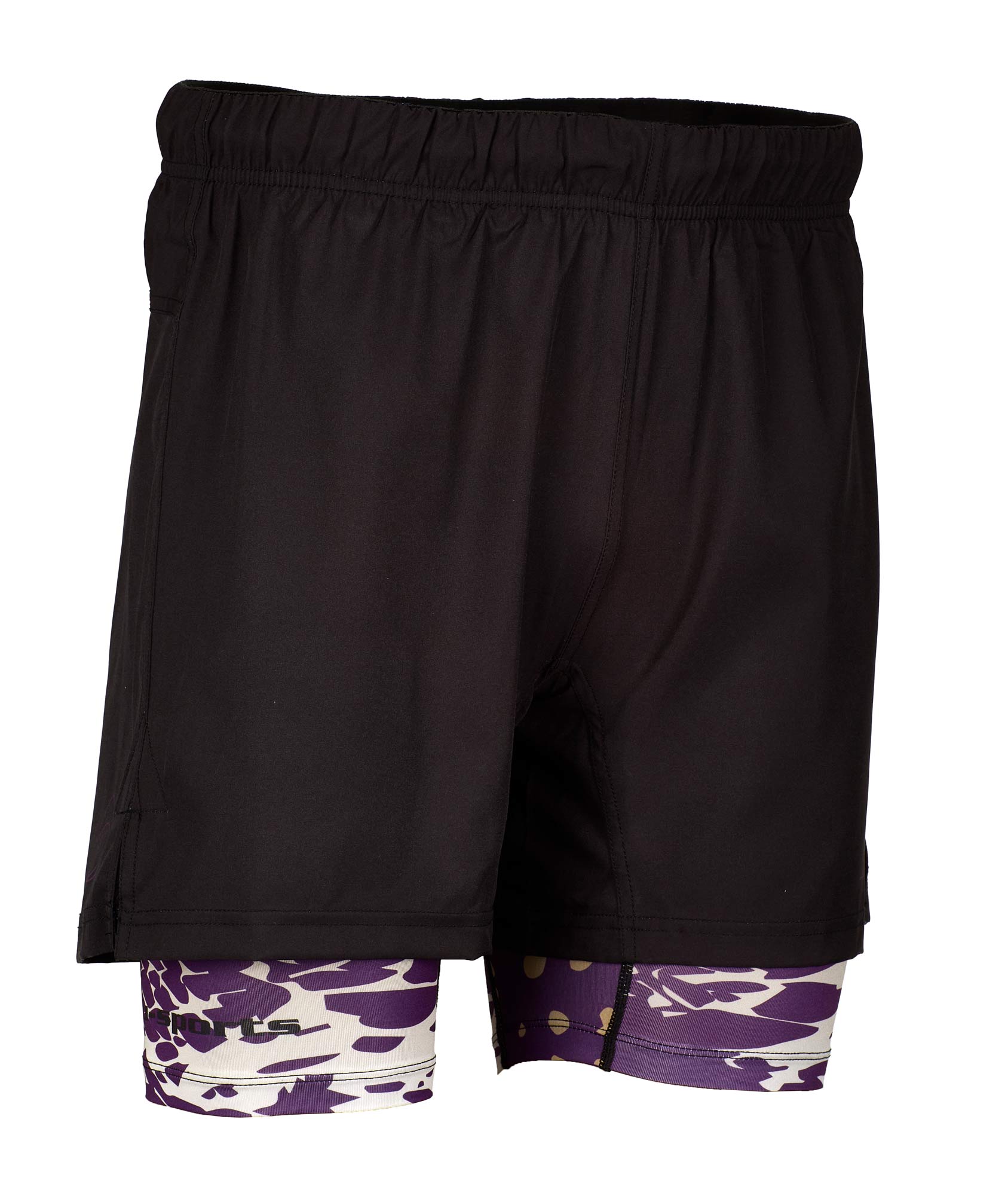 Grappling shorts flex double