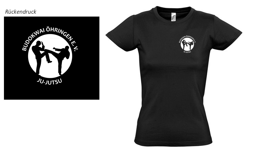 Ladies Basic T-Shirt Imperial Budokwai Öhringen Vereinsedition