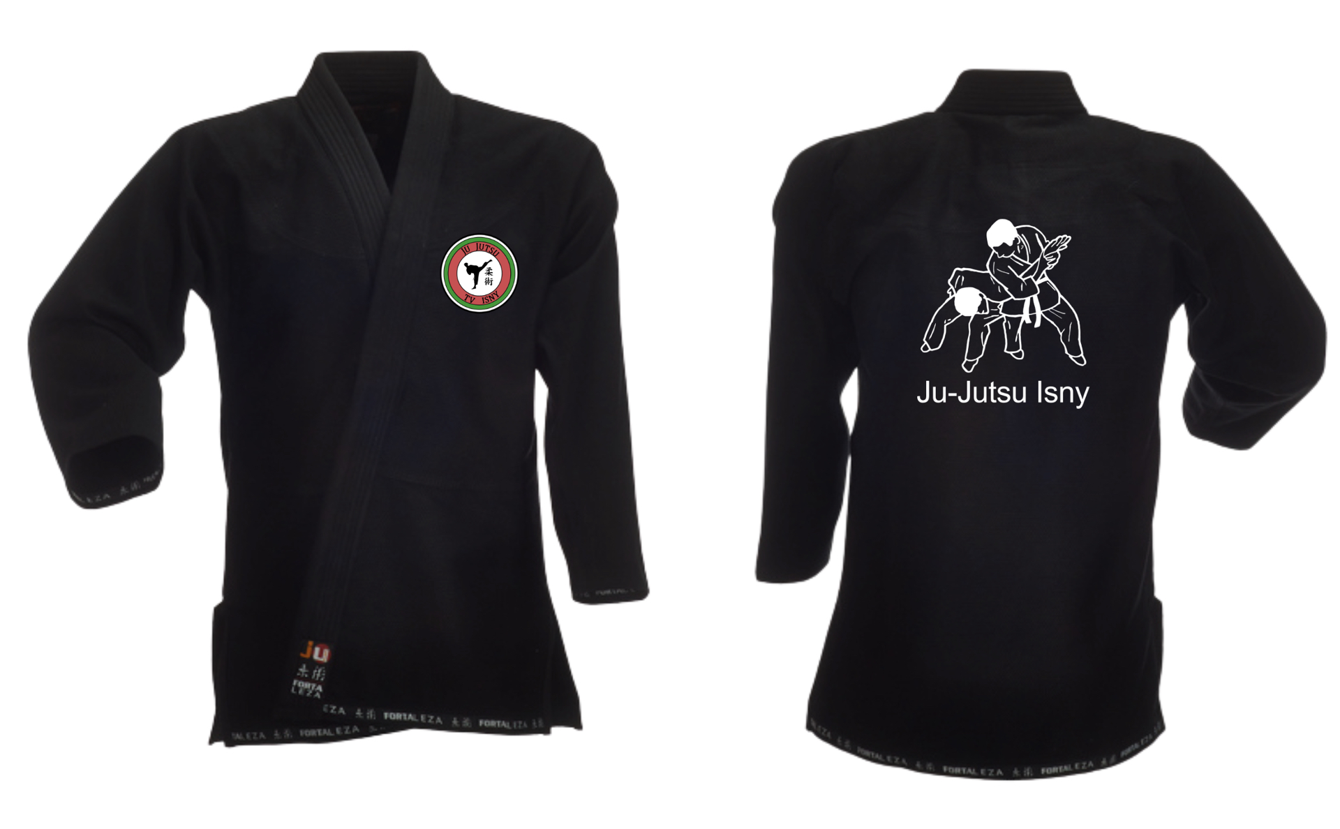 BJJ Starter Gi Fortaleza schwarz - Isny