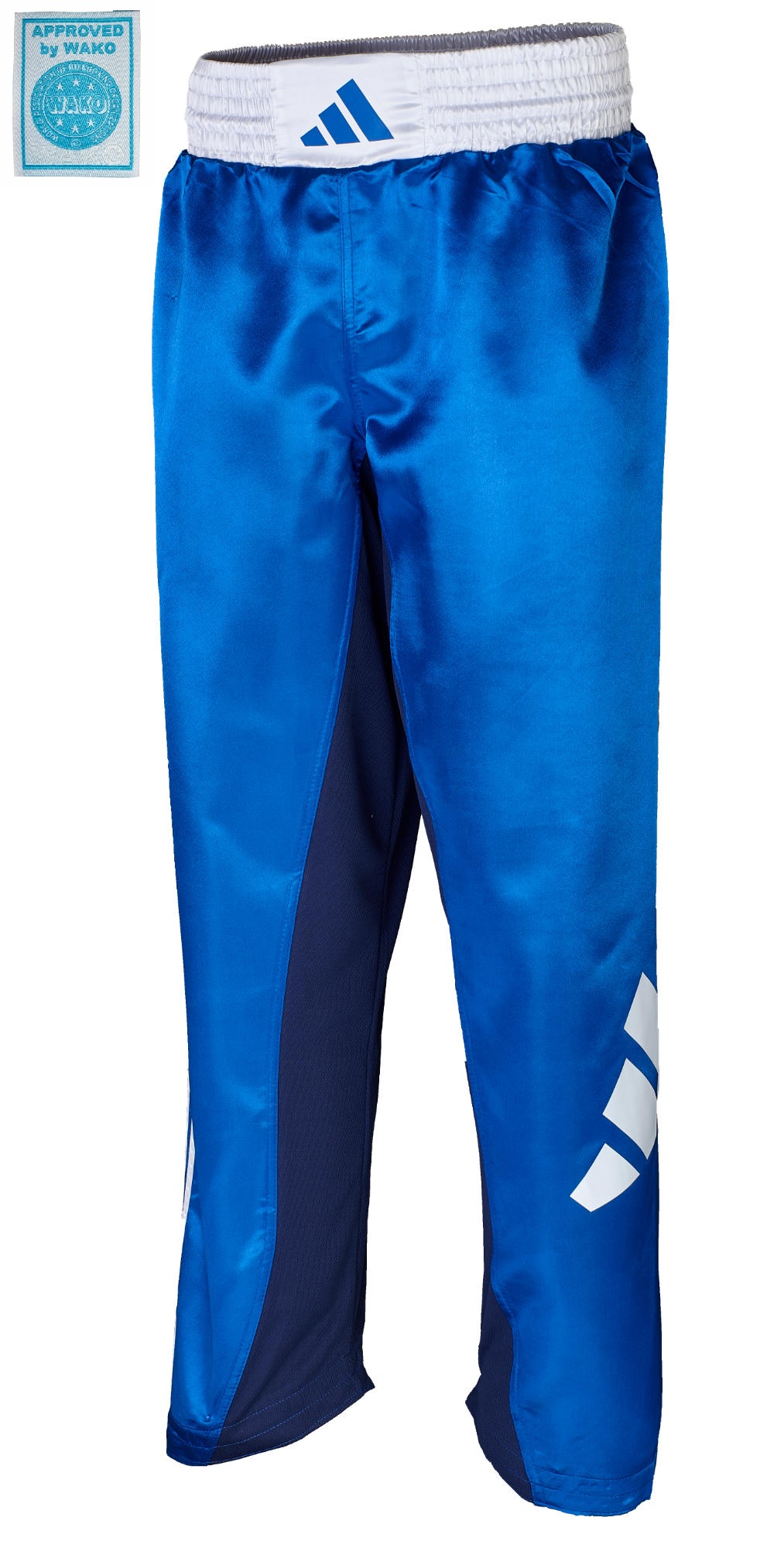 adidas Kickbox-Hose blau/weiß, adiKBUN100T