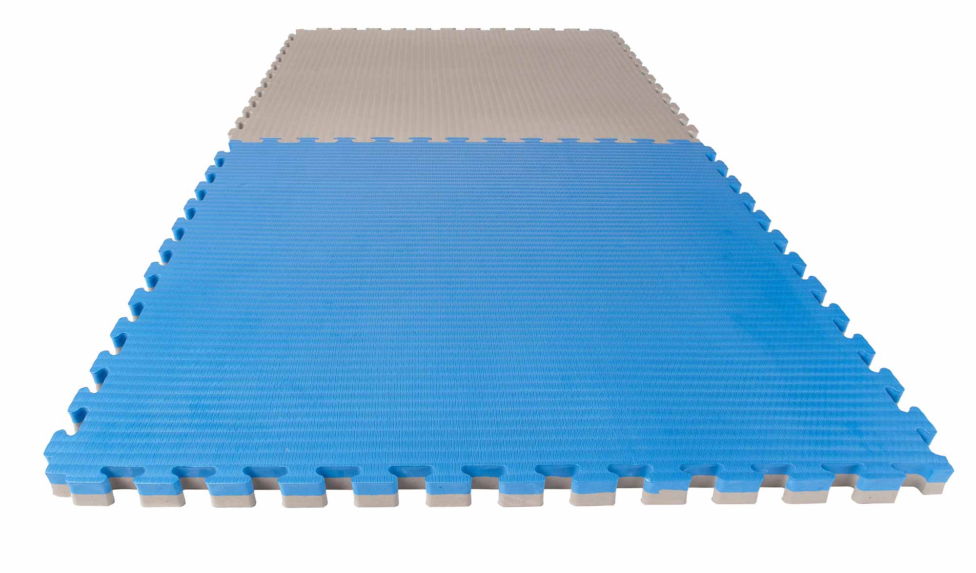 Puzzlematte Econo Tatami 4 cm blau/grau Wendematte