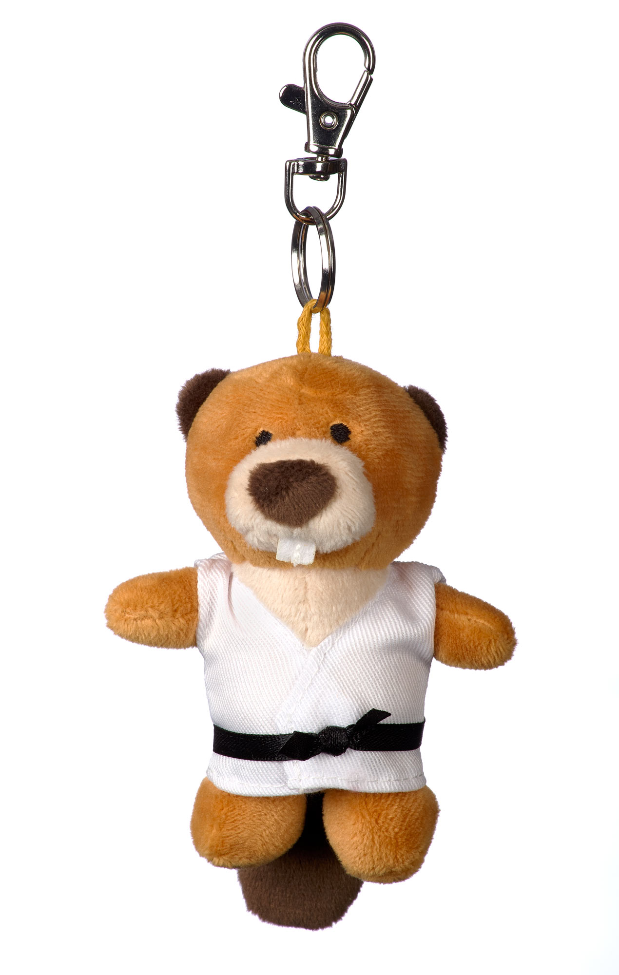 Biber - Plüschtier-Schlüsselanhänger, ca. 10 cm