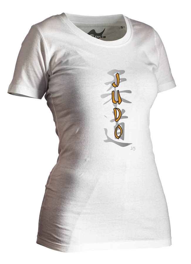 Judo-Shirt Classic weiß Lady