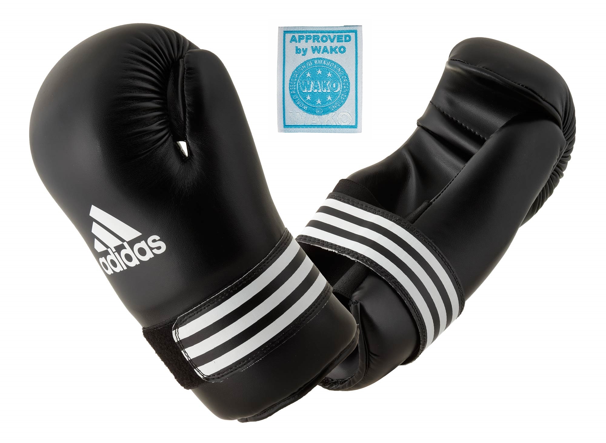 adidas Kick-Boxhandschuhe Semi Contact schwarz, ADIBFC01