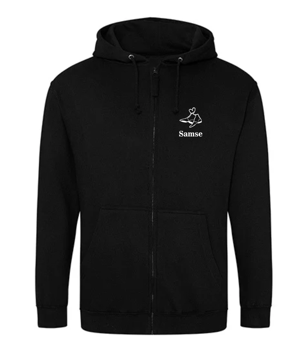 Narrengilde Laub Zip Hoodie Frauen