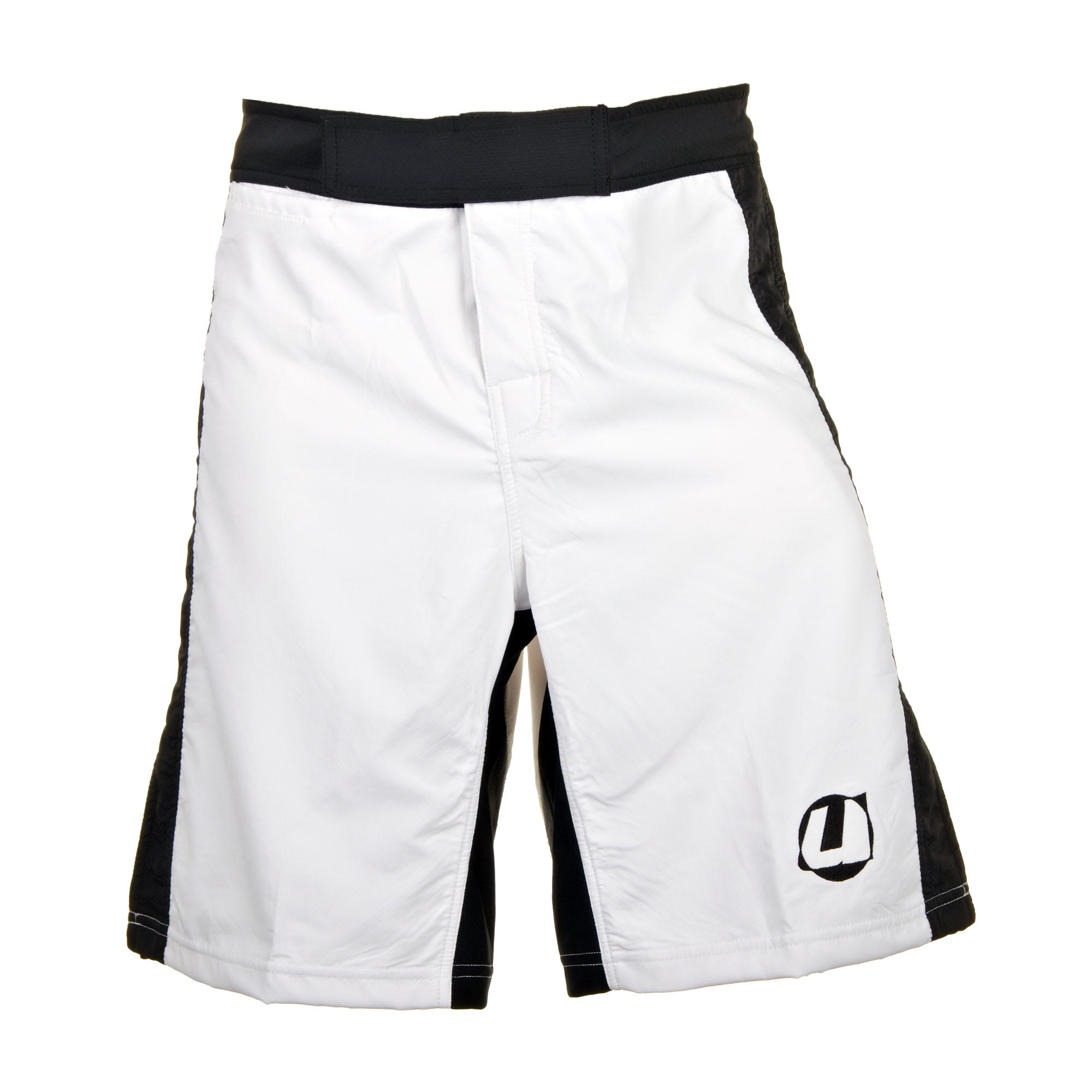 Shorts, Weiß, Schwarz Akzente, Logo, Sport