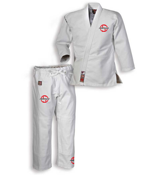 Ju-Jutsu Anzug "Pearl Pure" weiß Arashi Vereinsedition