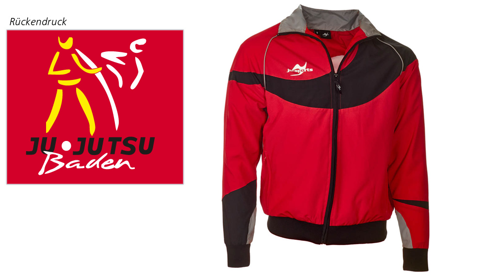 Teamwear Element C1 Jacke rot JJ-Baden