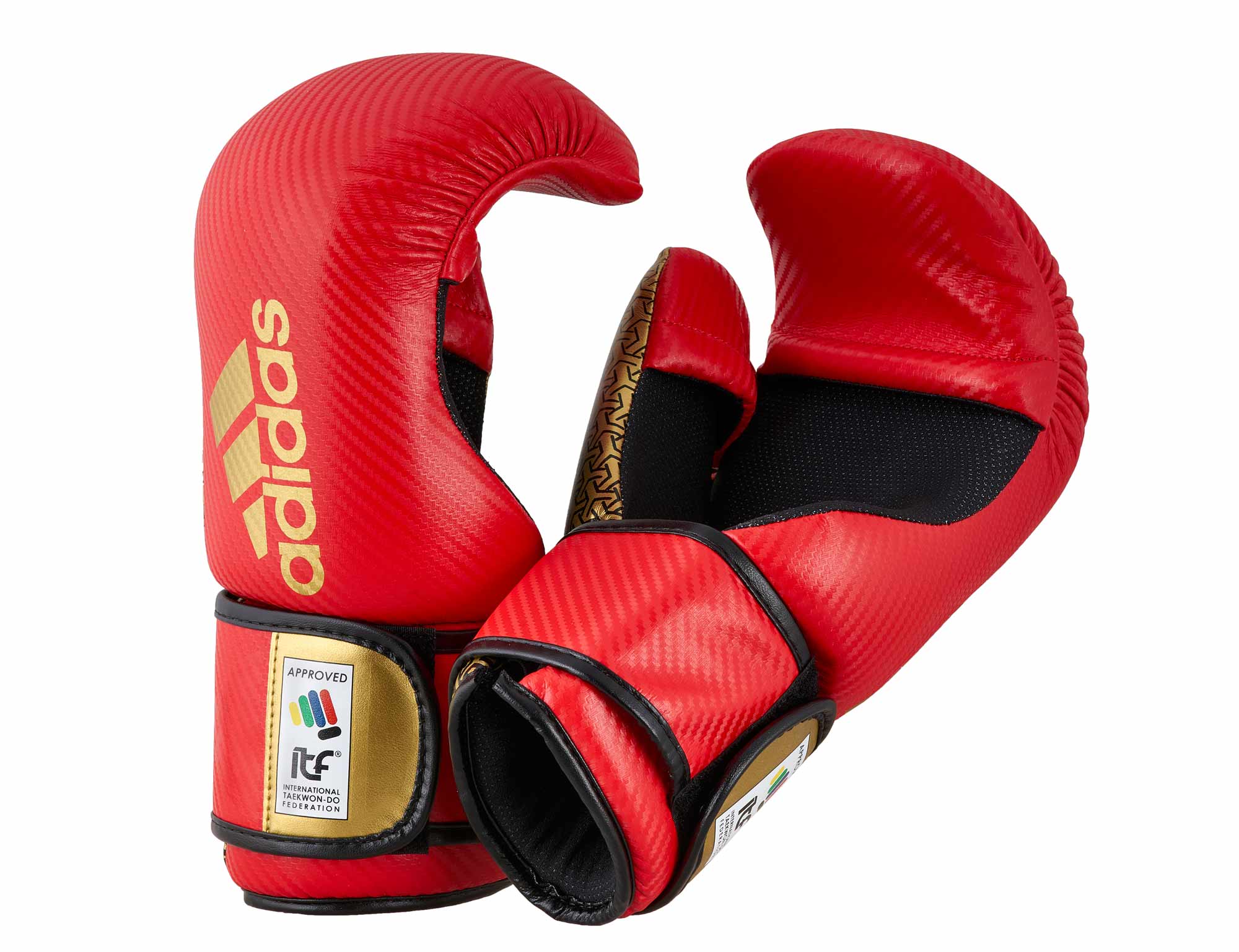 adidas ITF-Pro Open Hand Handschuhe red/gold, adiKBPF300