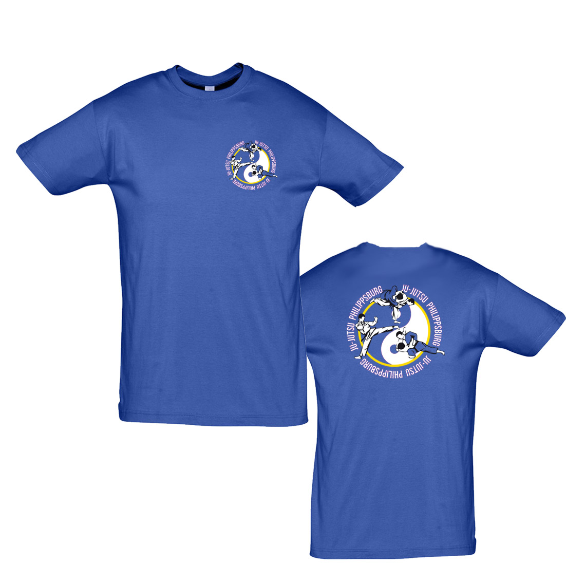 T-Shirt L190 royal - Ju-Jutsu Philippsburg