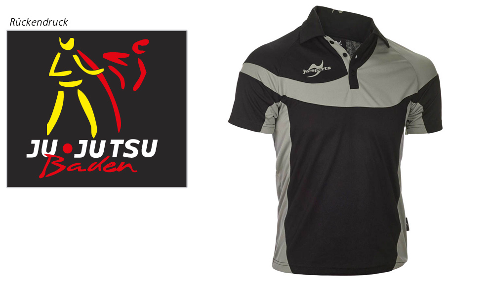 Teamwear Element C1 Polo Schwarz JJ-Baden