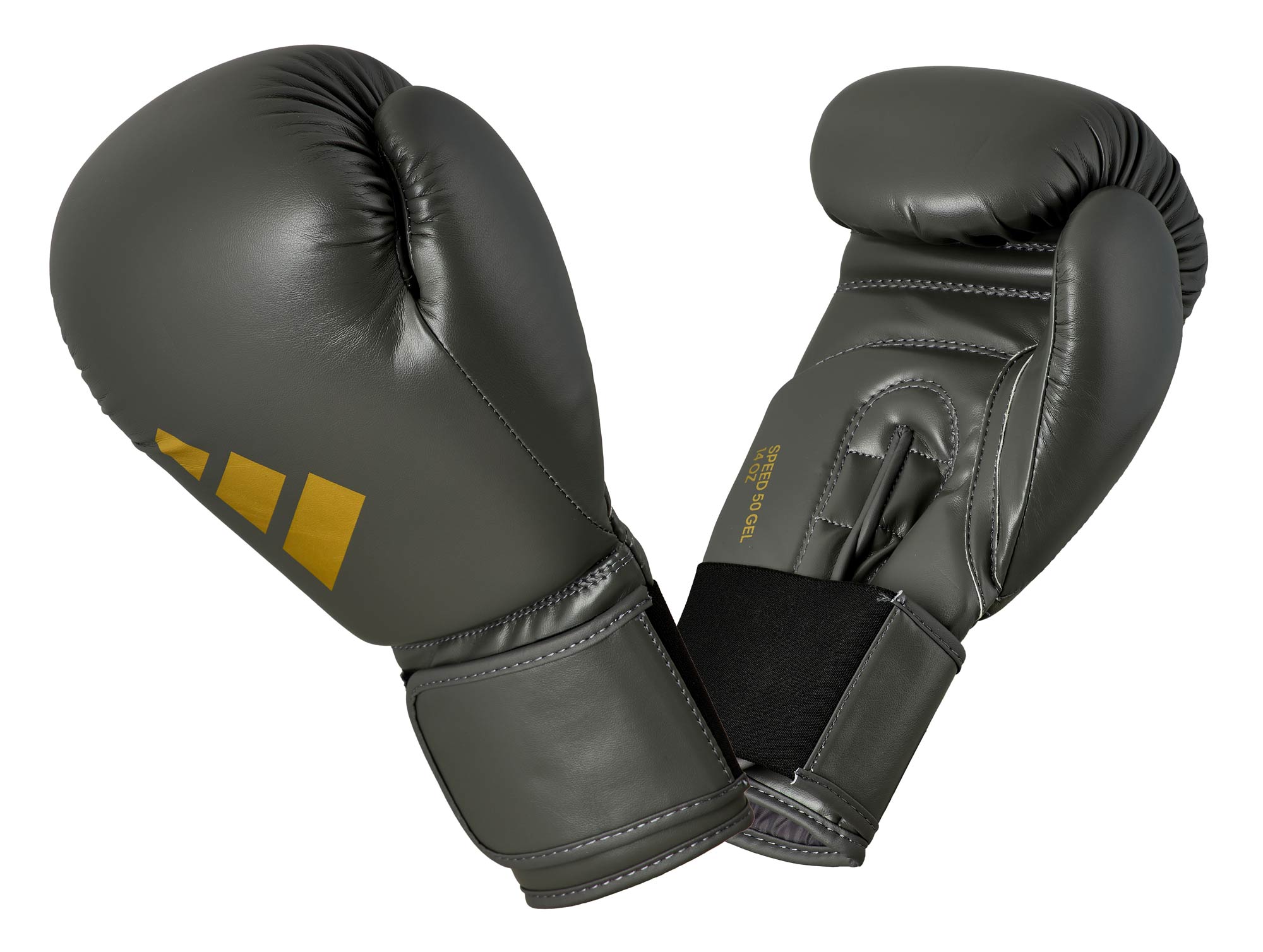 adidas Boxhandschuhe Speed 50, ADISBG50 ash grey/gold