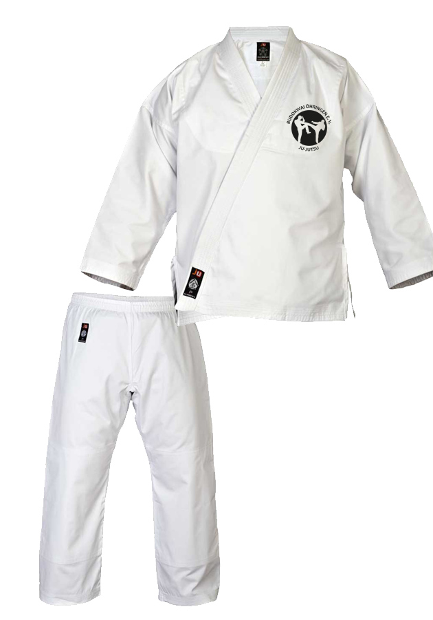 Gi Element Wide Cut weiß Budokwai Öhringen Vereinsedition