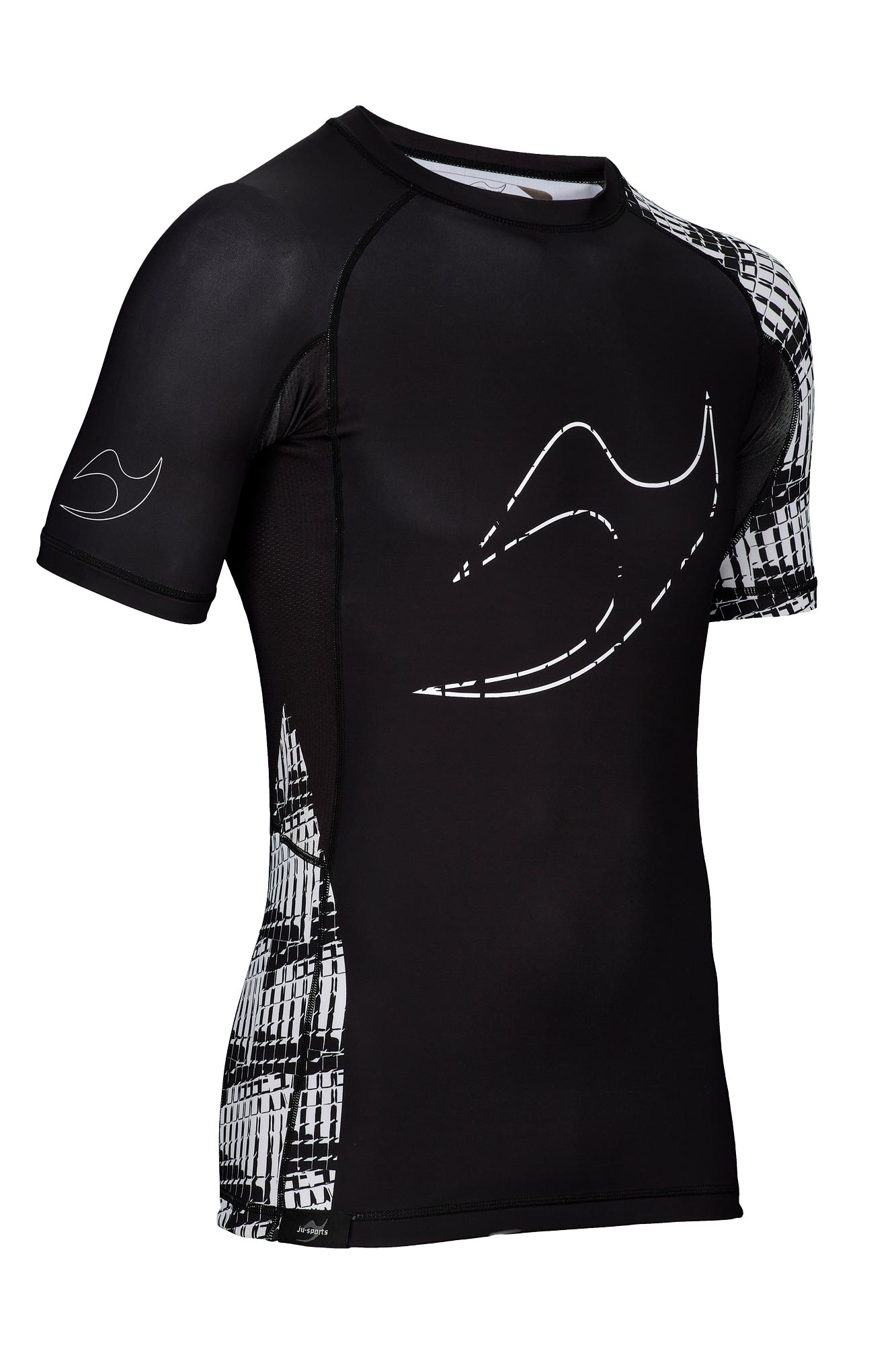 Rank Rashguard RV2 kurzarm black