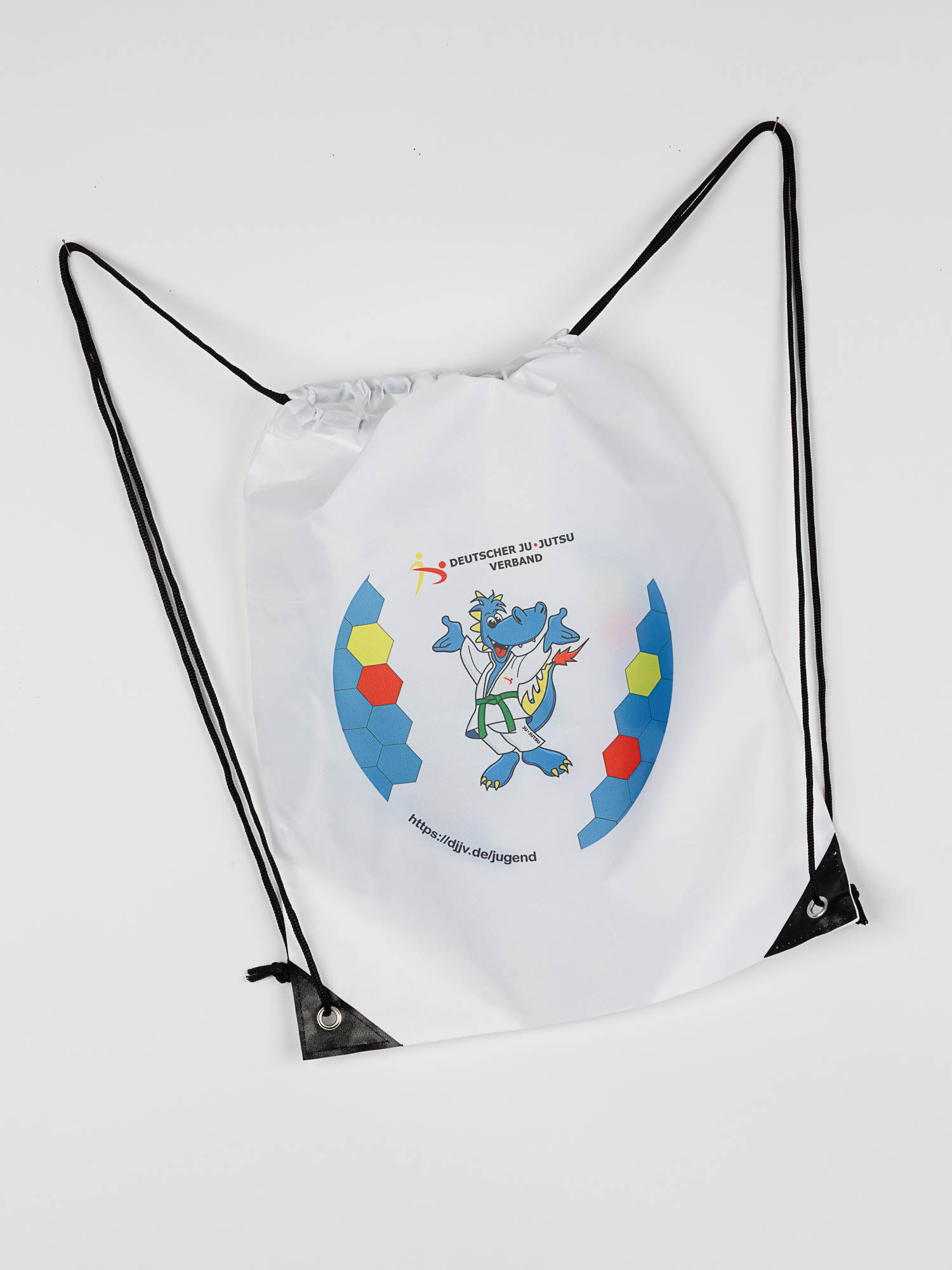 Turnbeutel, Drawstring bag, BeschriftungFormat, Jut-Sport, Maßnahme