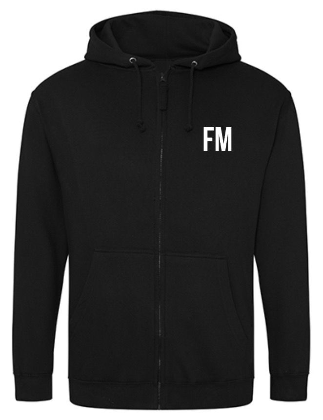VfL Volkach Team Zip-Hoodie schwarz