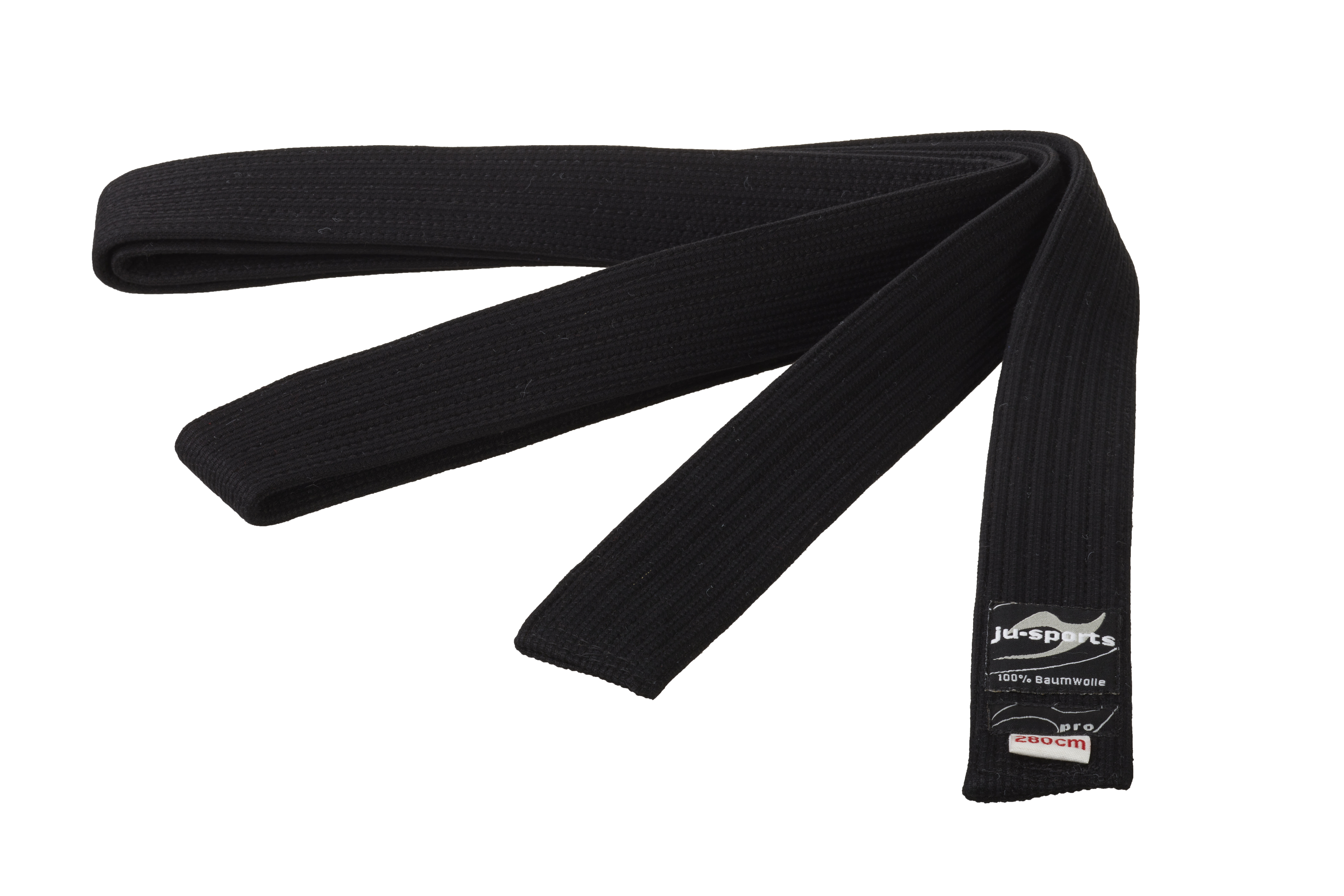 Premium Gürtel pearl schwarz 4,5 cm