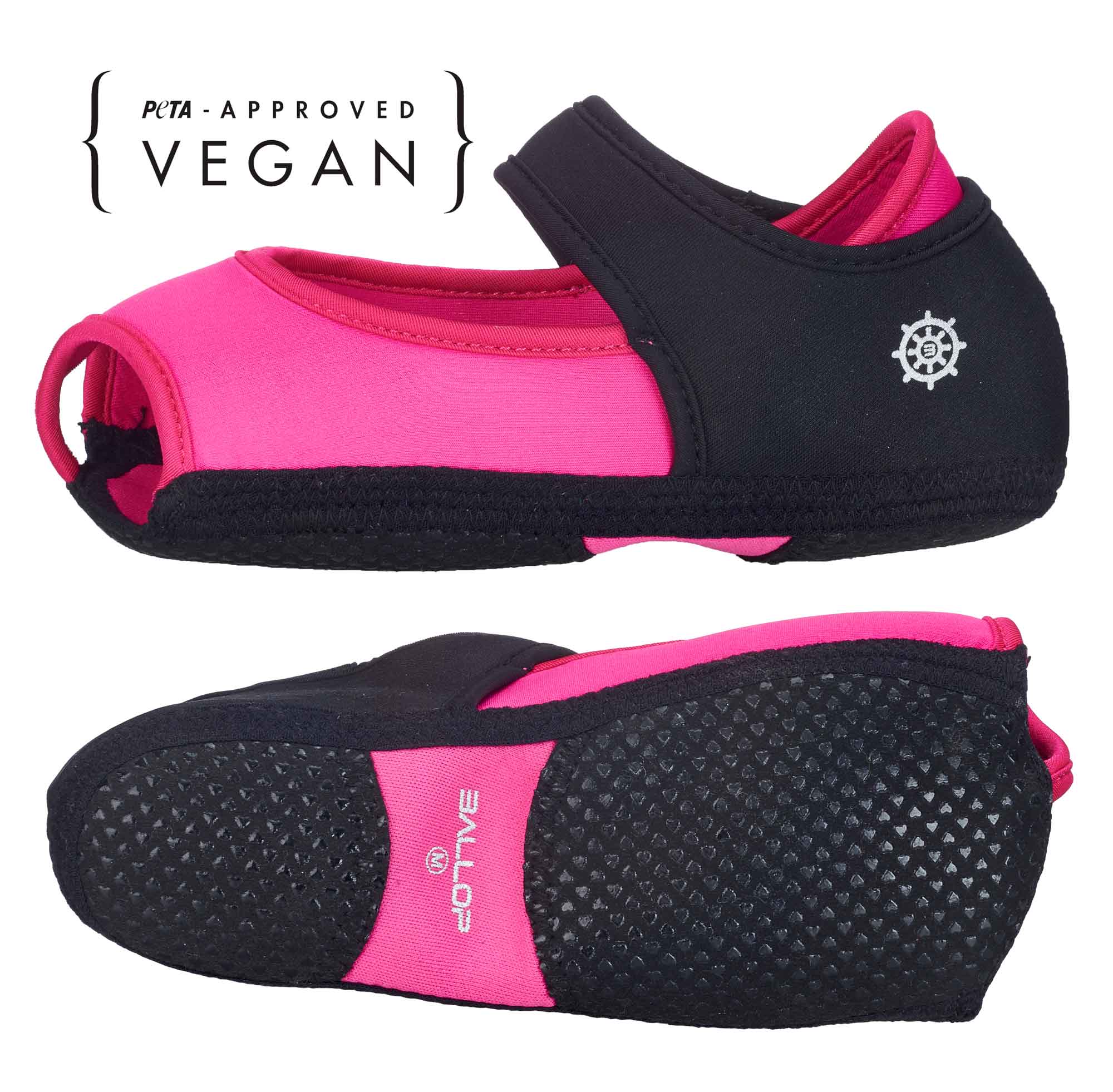 Schuh, Wasserschuh, Neonpink, Sohlendurchtritt, Gummi-Außensohle