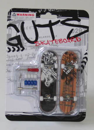 Zwei Guts Fingerboard mit Ersatzteilen 3905