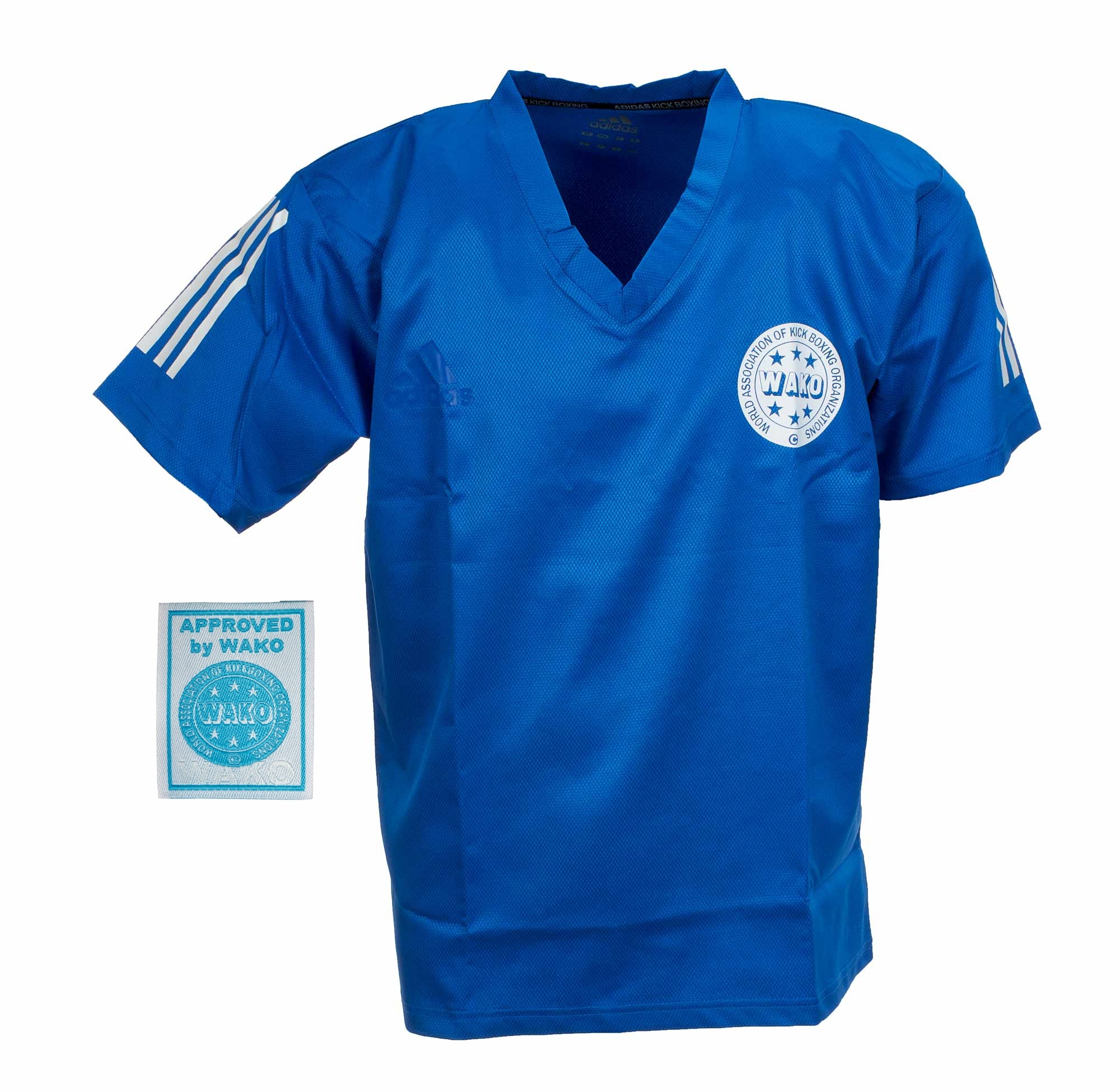 adidas Kickbox-Point Fighting Shirt blau, adiPFT1