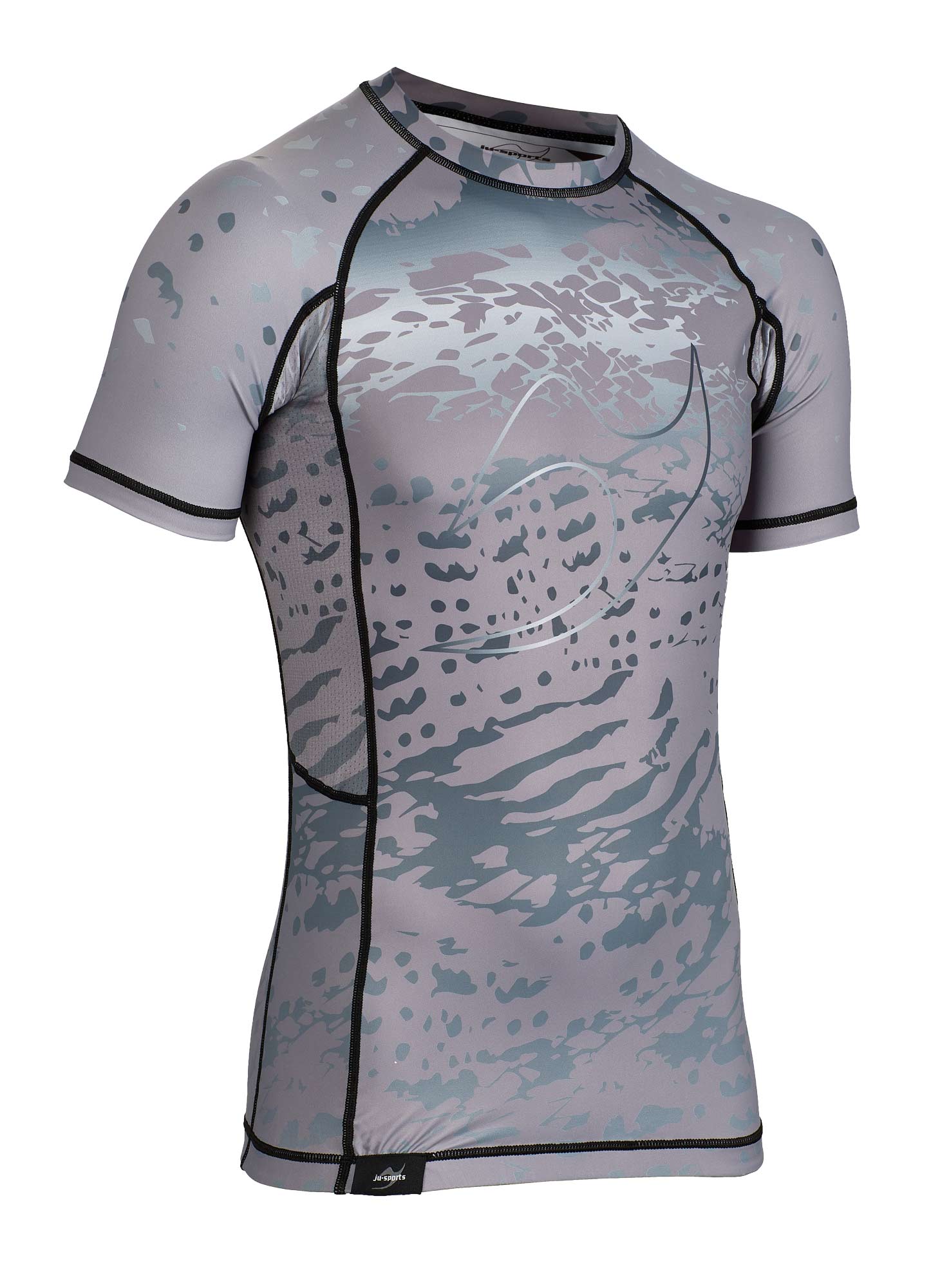 Rashguard DV4 kurzarm grey