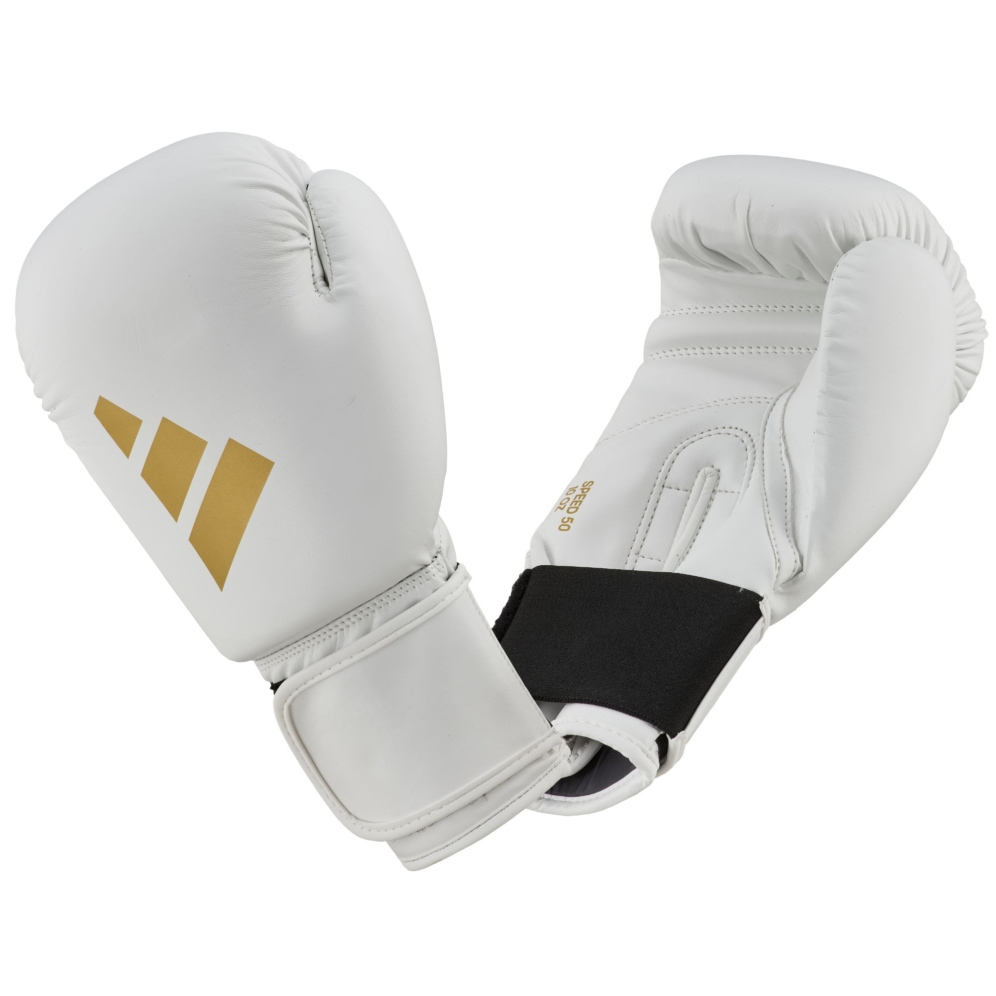 adidas Boxhandschuhe Speed 50, ADISBG50 weiß/gold