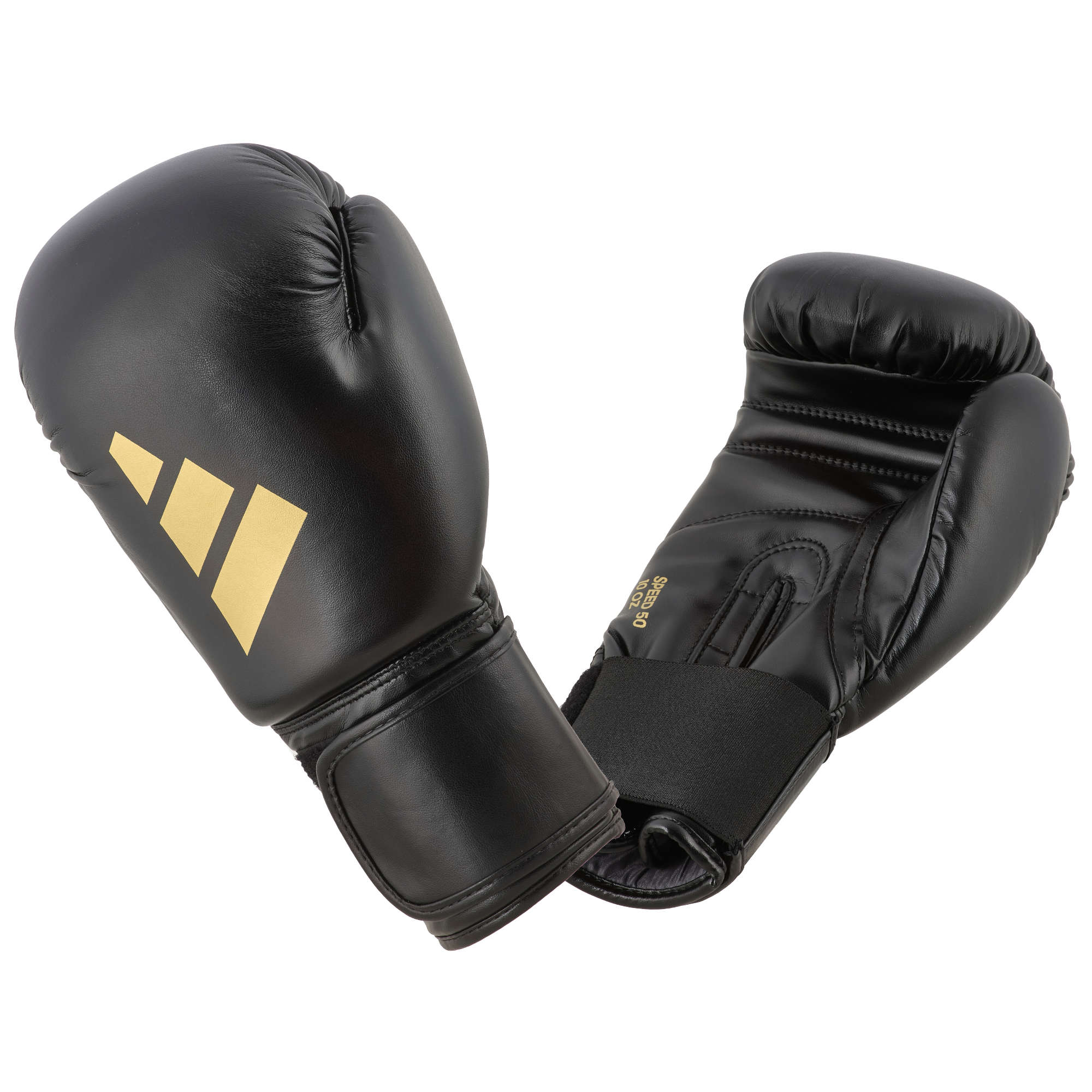 adidas Boxhandschuhe Speed 50, ADISBG50 schwarz/gold