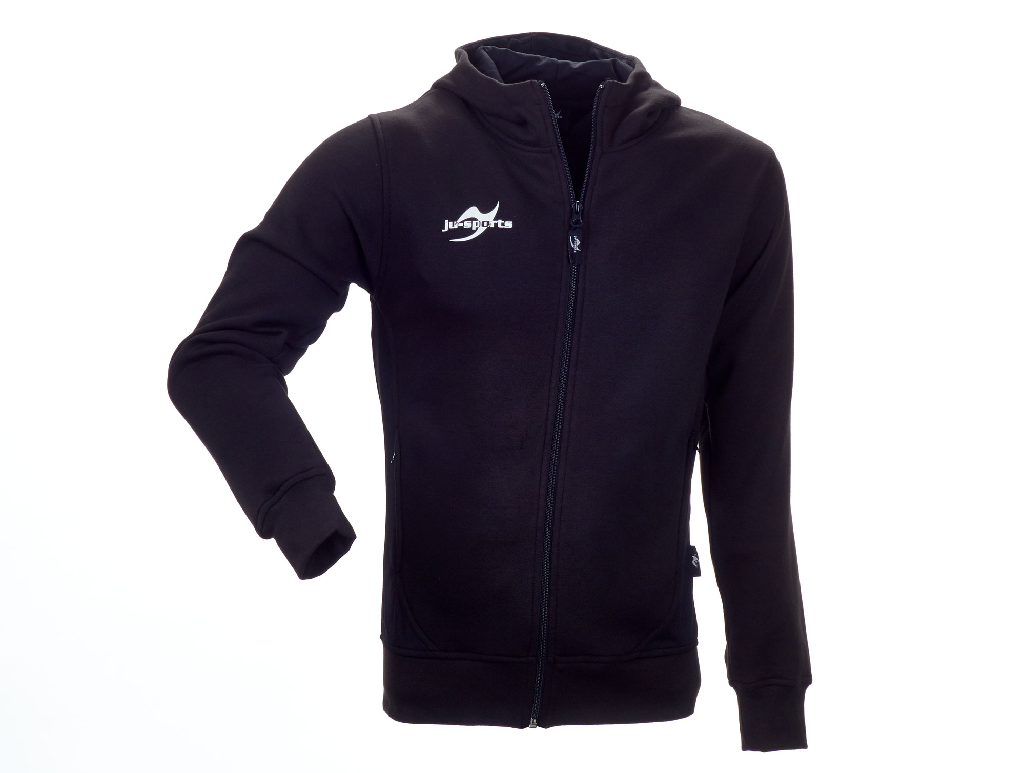 Teamwear Element Core Zip Hoodie schwarz